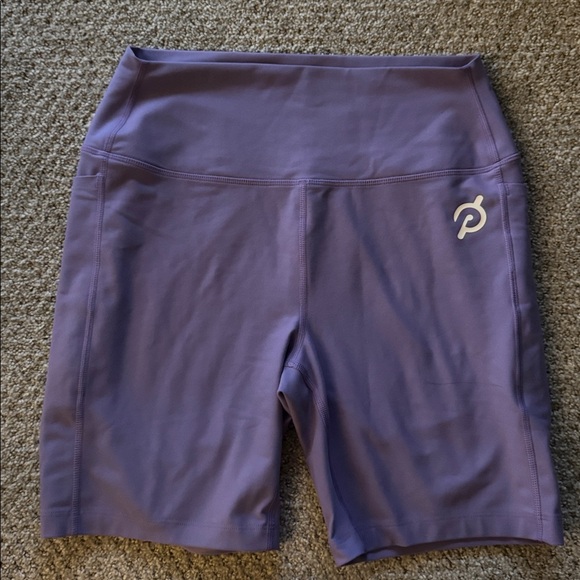 Peloton Cadent High Rise Pocket Bike Short 7 “ - Purple Haze - Picture 4 of 6